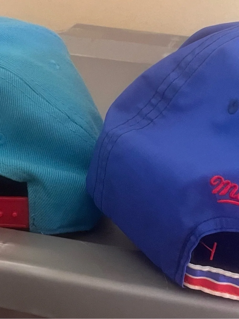 2 detroit pistons hat bundle detroit pistons snapback hardwood classics nwot M&N